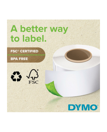 dymo LW-LABELS 41X 89MM NAME BADGE/WHITE 1X 300 PCS