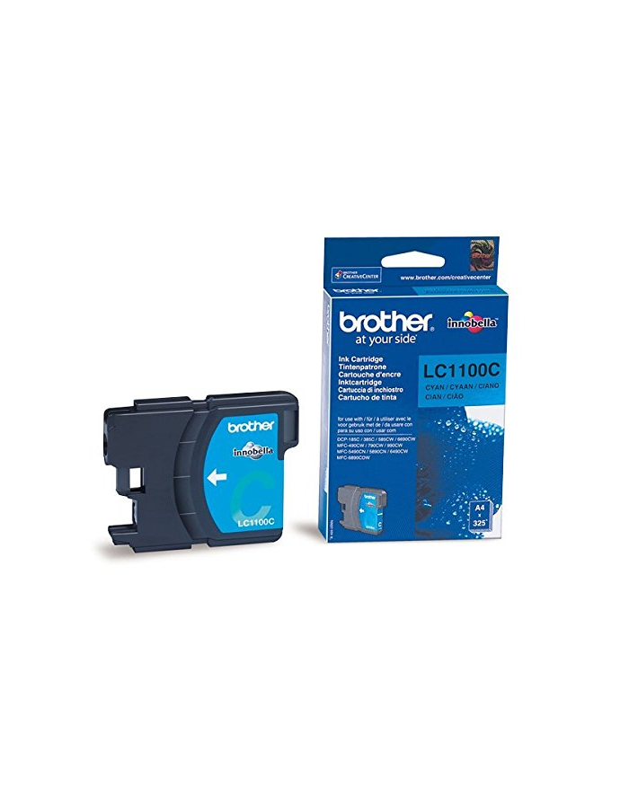 bczerwonyher LC-1100C INK CARTRIDGE CYAN/F/ MFC-6490CW 325 PGS główny
