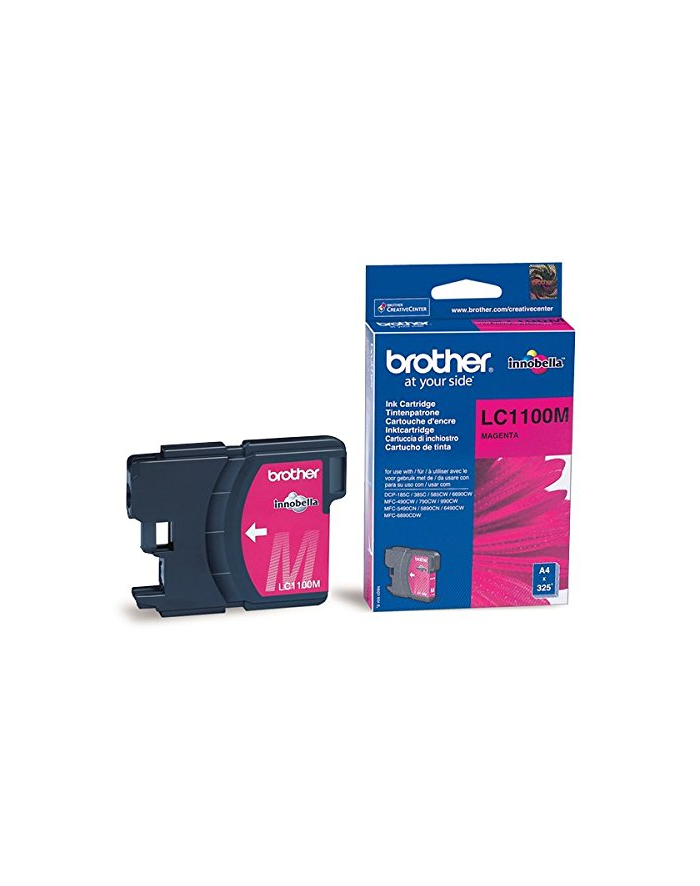 bczerwonyher LC-1100M INK CARTRIDGE MAGENTA/F/ MFC-6490CW 325 PGS główny