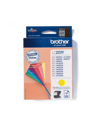 bczerwonyher LC-223Y YELLOW INK CARTRIDGE/550 PAGES ISO STANDARDS 24711