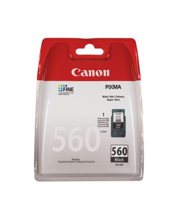 Tusz Canon czarny PG-560=PG560=3713C001, 180 str,7,5 ml
