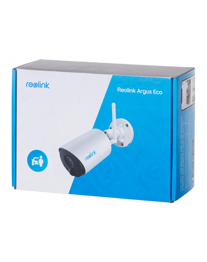 Kamera IP Reolink Argus Eco-V2 bezprzewodowa akumulatorowa 3MP główny