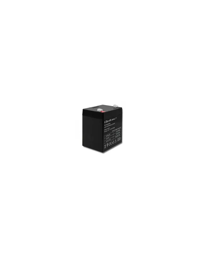 Qoltec Akumulator AGM  | 12V | 45Ah | Bezobsługowy | Wydajny | LongLife | do UPS, wagi, kasy główny
