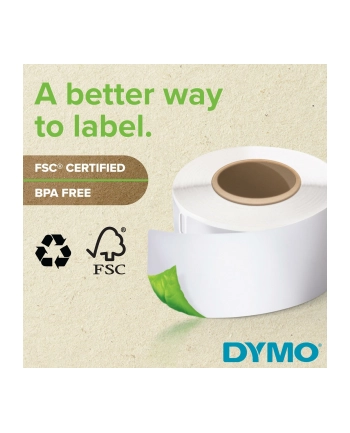 dymo LW-LABELS 41X 89MM NAME BADGE/WHITE 1X 300 PCS