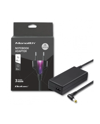 Qoltec Zasilacz do laptopa Acer 30W | 19V | 158A | 55*17 | +kabel zasilający