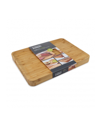 joseph joseph Skärbräda Cut 'amp; Carve Bambus - 40x30x3,5cm - Bambu trä - ABS - Bambu