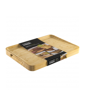 joseph joseph Skärbräda Cut 'amp; Carve Bambus - 40x30x3,5cm - Bambu trä - ABS - Bambu