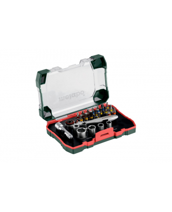 METABO ZESTAW KONCÓWEK 26cz +GRZECHOTKA
