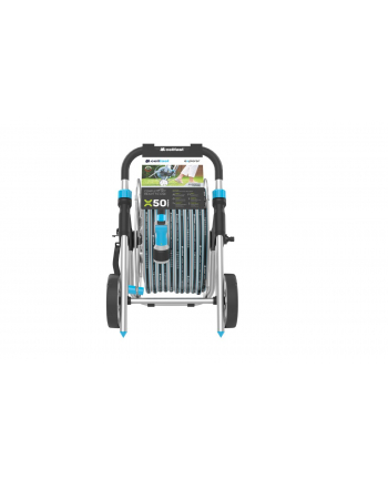 CELLFAST WÓZEK METALOWY EXPLORER + WĄŻ 50 mb 1/2''; ZESTAW