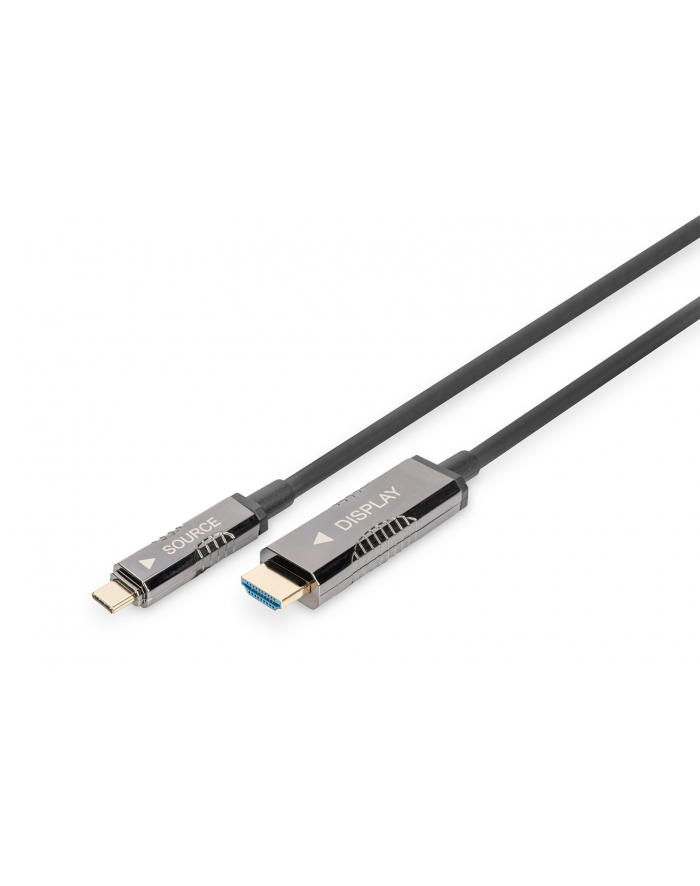 digitus Kabel adapter hybrydowy AOC USB Typ C na HDMI 4K 60Hz 15m główny