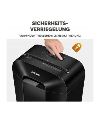 NISZCZARKA POWERSHRED LX45 BLACK 4400501 FELLOWES