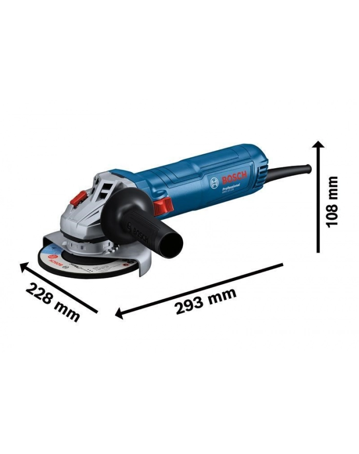 BOSCH SZLIFIERKA KĄT1200W/GWS 12-125 + TARCZA główny
