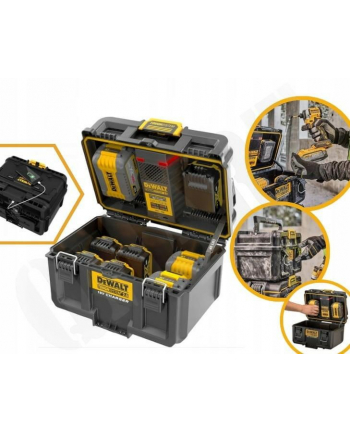 dewalt skrzynia toughsystem 20 ładowarka 2x4a