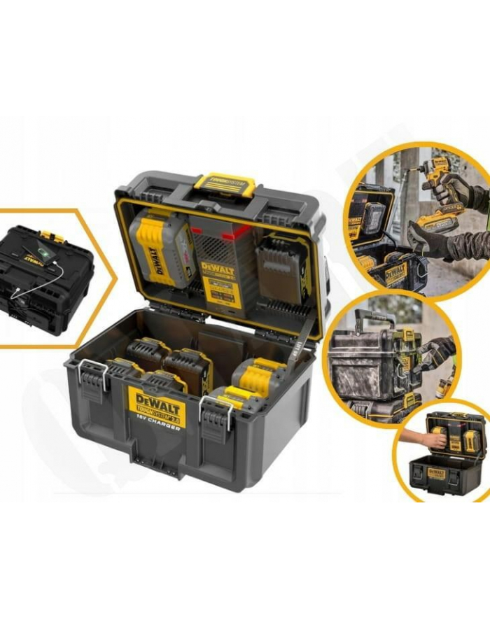 dewalt skrzynia toughsystem 20 ładowarka 2x4a główny