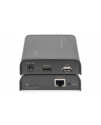 digitus Przedłużacz/Extender KVM HDMI+USB 120m po Cat6 UTP/IP 1080p FHD 60Hz audio (zestaw) nr 2