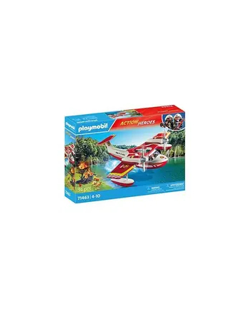playmobil Zestaw figurek Action Heroes 71463 Samolot straży pożarnej z funkcją gaszenia pożaru nr 1