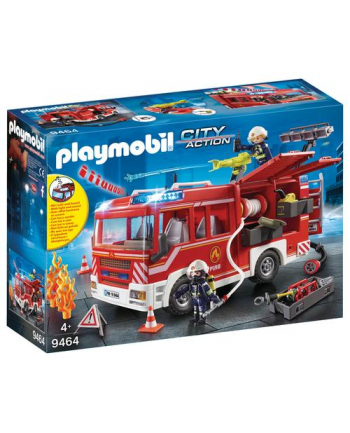 playmobil Zestaw z figurkami City Action 9464 Pojazd ratowniczy straży pożarnej nr 2