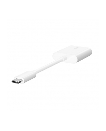 belkin ROCKSTAR USB-C/AUDIO- UND LAD-EADAPTER WEI