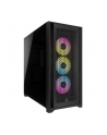 corsair Korsarz | Obudowa komputera ze szkła hartowanego | Przepływ powietrza iCUE 5000D RGB | Szyba boczna | Czarny | Wieża środkowa | Zasilacz w zestawie Nie - nr 8