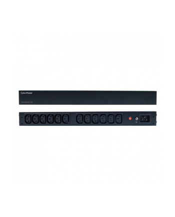 CyberPower PDU20BHVIEC12R rozdzielacz zasilania PDU 12 x gniazdo sieciowe 1U Czarny nr 1