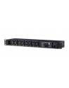 CyberPower PDU81005 rozdzielacz zasilania PDU 8 x gniazdo sieciowe 1U Czarny - nr 2