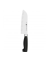 Nóż Santoku z rowkami Zwilling Four Star - 18 cm - nr 2