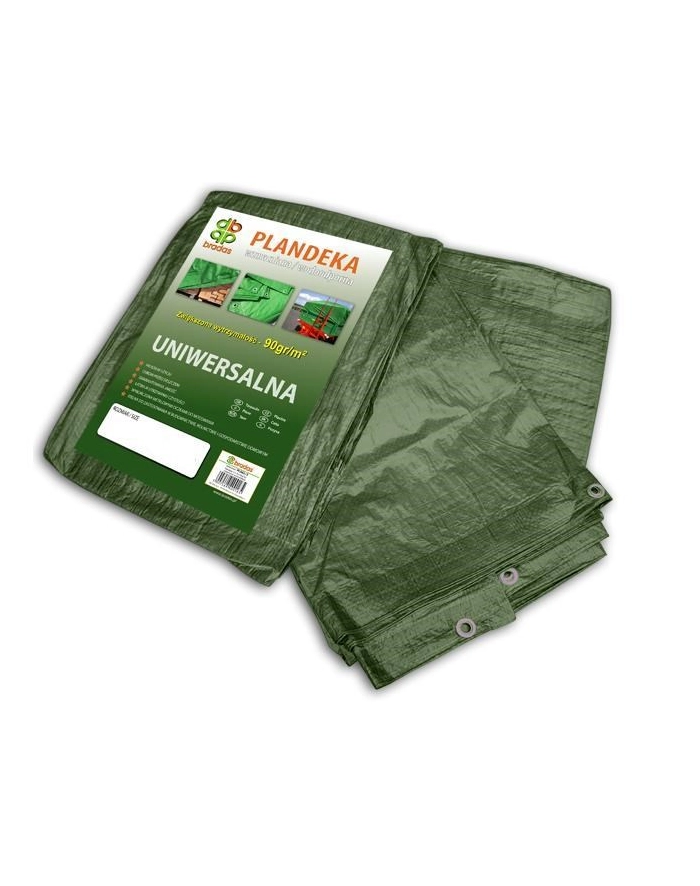 PLAND-EKA WZMOCNIONA ZIELONA 90g  8 x 12m BRADAS główny