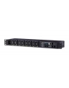 CyberPower PDU81005 rozdzielacz zasilania PDU 8 x gniazdo sieciowe 1U Czarny - nr 4