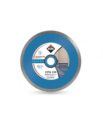 RUBI TARCZA DIAMENTOWA DO TWARDYCH MATERIAŁÓW CPA 200 x 25,4mm SUPERPRO