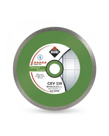 RUBI TARCZA DIAMENTOWA DO CERAMIKI CEV 200 x 25,4mm SUPERPRO
