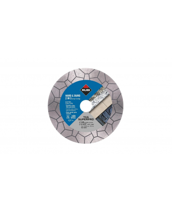 RUBI TARCZA DIAMENTOWA TGS 125 SUPERPRO DO CIĘCIA I SZLIFOWANIA 2w1