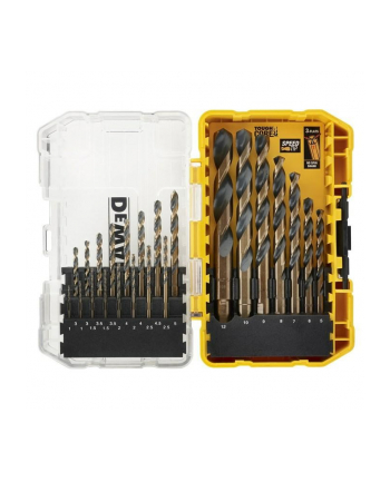 Zestaw wierteł do metalu DeWalt DT70729-QZ HSS-G - 23 szt
