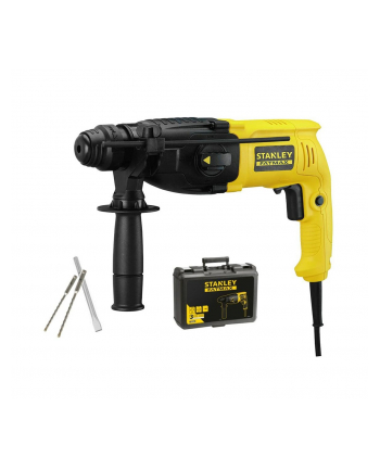stanley młotowiertarka sds+ 750w, 22 j, 0-4,670 ud/min, kufer