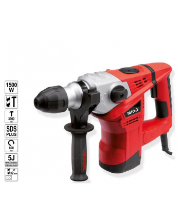 YATO MŁOT WIERCĄCO-KUJĄCY SDS-PLUS 1500W 5J  YT-82127