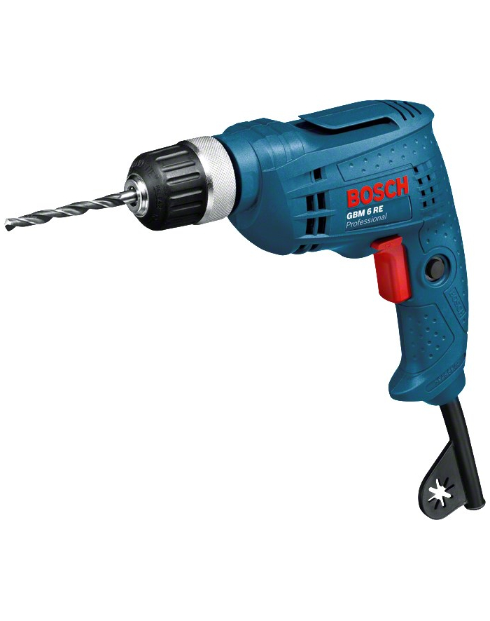 BOSCH WIERTARKA BEZ UDARU  350W GBM 6 RE SZYBKOZACISKOWY UCHWYT główny