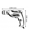 BOSCH WIERTARKA BEZ UDARU  350W GBM 6 RE SZYBKOZACISKOWY UCHWYT - nr 3