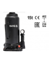 YATO DŹWIGNIK TŁOKOWY HYDRAULICZNY SŁUPKOWY 15T 230-462mm - nr 1