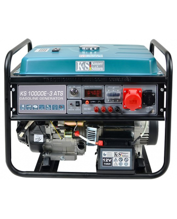 könner 'amp; söhnen KÖNNER 'amp; SÖHNEN GENERATOR PRĄDOTWÓRCZY BENZYNOWY 7,5kW 230/400V KS 10000E-3 ATS