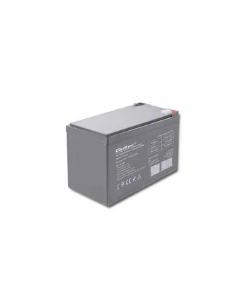 Qoltec Akumulator AGM | 12V | 12Ah | Bezobsługowy | Wydajny | LongLife | do UPS, security