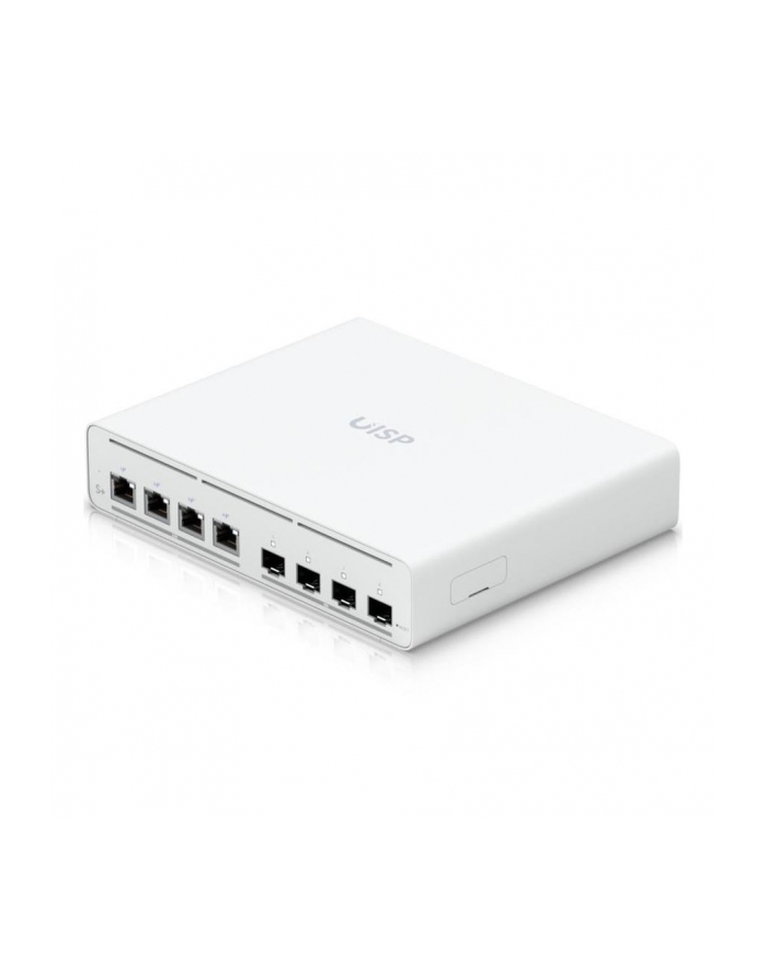 Ubiquiti UISP-S-Plus (wersja europejska) | Switch | 4x 25 GbE RJ45 Passive PoE, 4x SFP+, 160 W, Power TransPort główny