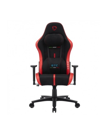 Fotel gamingowy ONEX STC Alcantara serii L - Czarny/Czerwony | Onex