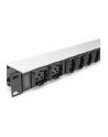 digitus Listwa zasilająca PDU 19''; Rack, 8x gniazdo C13, 2x gniazdo C19, 20m, 1x wtyk C20, 16A, aluminiowa - nr 10