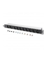 digitus Listwa zasilająca PDU 19''; Rack, 8x gniazdo C13, 2x gniazdo C19, 20m, 1x wtyk C20, 16A, aluminiowa - nr 12