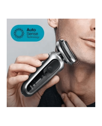 braun Brązowy | Golarka | 71-S7200cc | Czas pracy (maks) 50 min | Na mokro i na sucho | Srebrny/Czarny