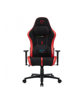 Fotel gamingowy ONEX STC Alcantara serii L - Czarny/Czerwony | Onex