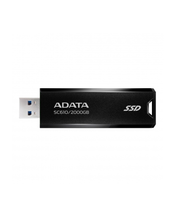 SSD USB32 2TB EXT BLACK/SC610-2000G-CBK/RD ADATA