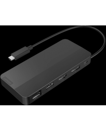 Lenovo | Podróżna stacja dokująca USB-C z dwoma wyświetlaczami bez adaptera nr 1