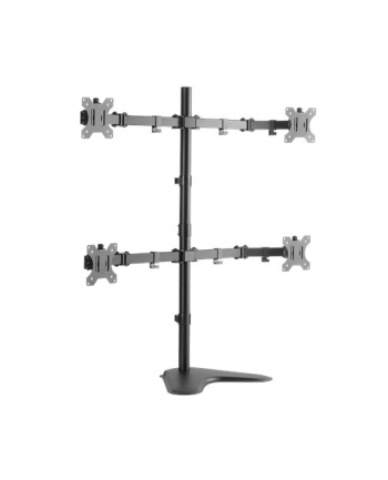 Logilink BP0046 Stojak na biurko z czterema monitorami 13'';-32''; | Logilink | Uchwyt biurkowy | BP0046 | 13-32 ''; | Maksymalny ciężar (udźwig) Nośność każdego ramienia: Max 8 kg kg | Czarny