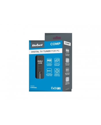 Tuner cyfrowy USB DVB-T2 H265 HEVC REBEL