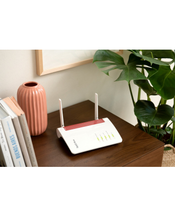 avm FRITZ!Box 6850 5G router bezprzewodowy Gigabit Ethernet Dual-band (24 GHz/5 GHz) Czarny, Czerwony, Biały nr 1